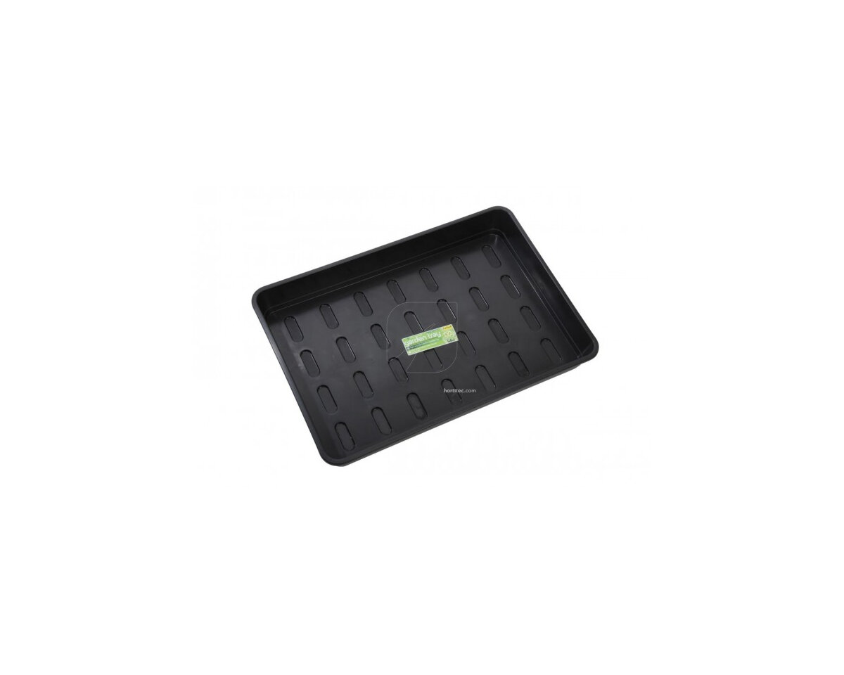 Bandeja xl negra con agujeros 58x40.5x7 cm garland