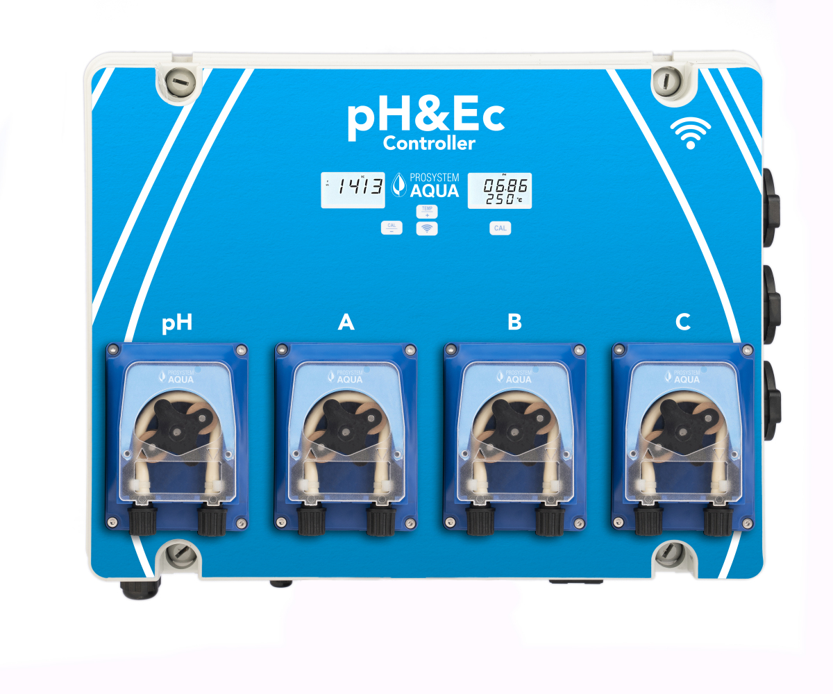 Controlador automático plus ph & ec conexión wifi prosystem aqua