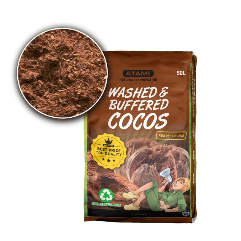 Sustrato washed & buffered cocos 50l atami