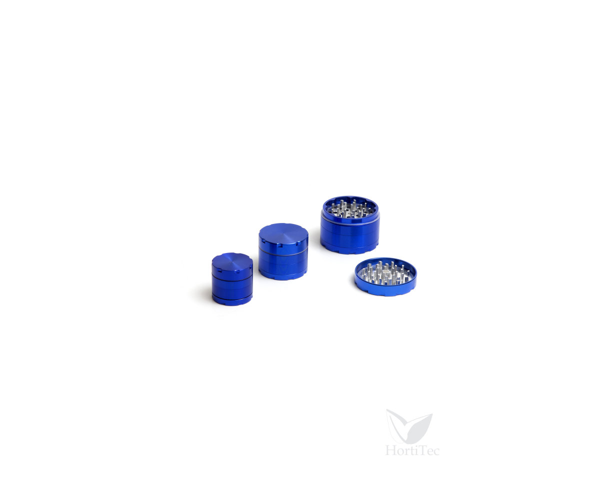 Grinder de luxe 4 partes azul (40 mm)