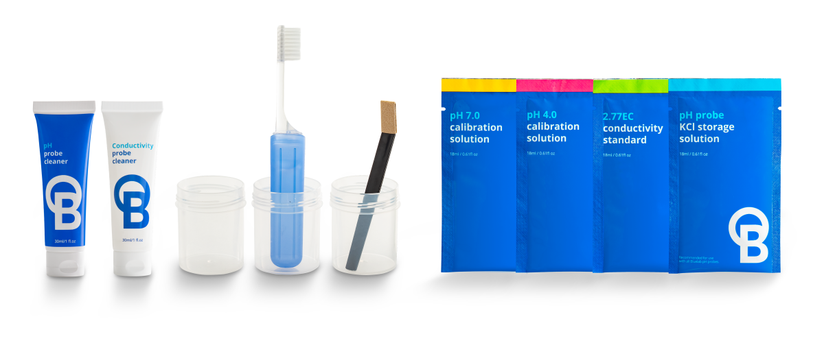 Kit cuidado de sondas ph y conductividad bluelab