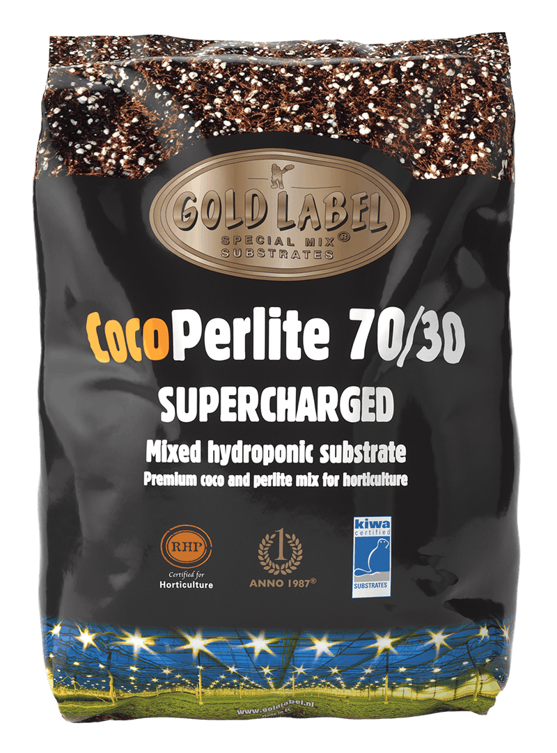 Sustrato coco perlite 70/30 rhp 50l gold label