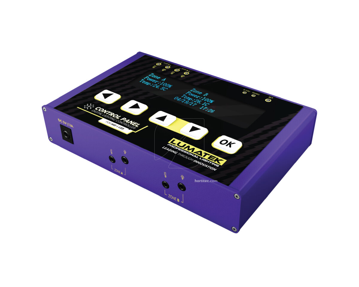 Control panel digital hid y led 2.0 lumatek