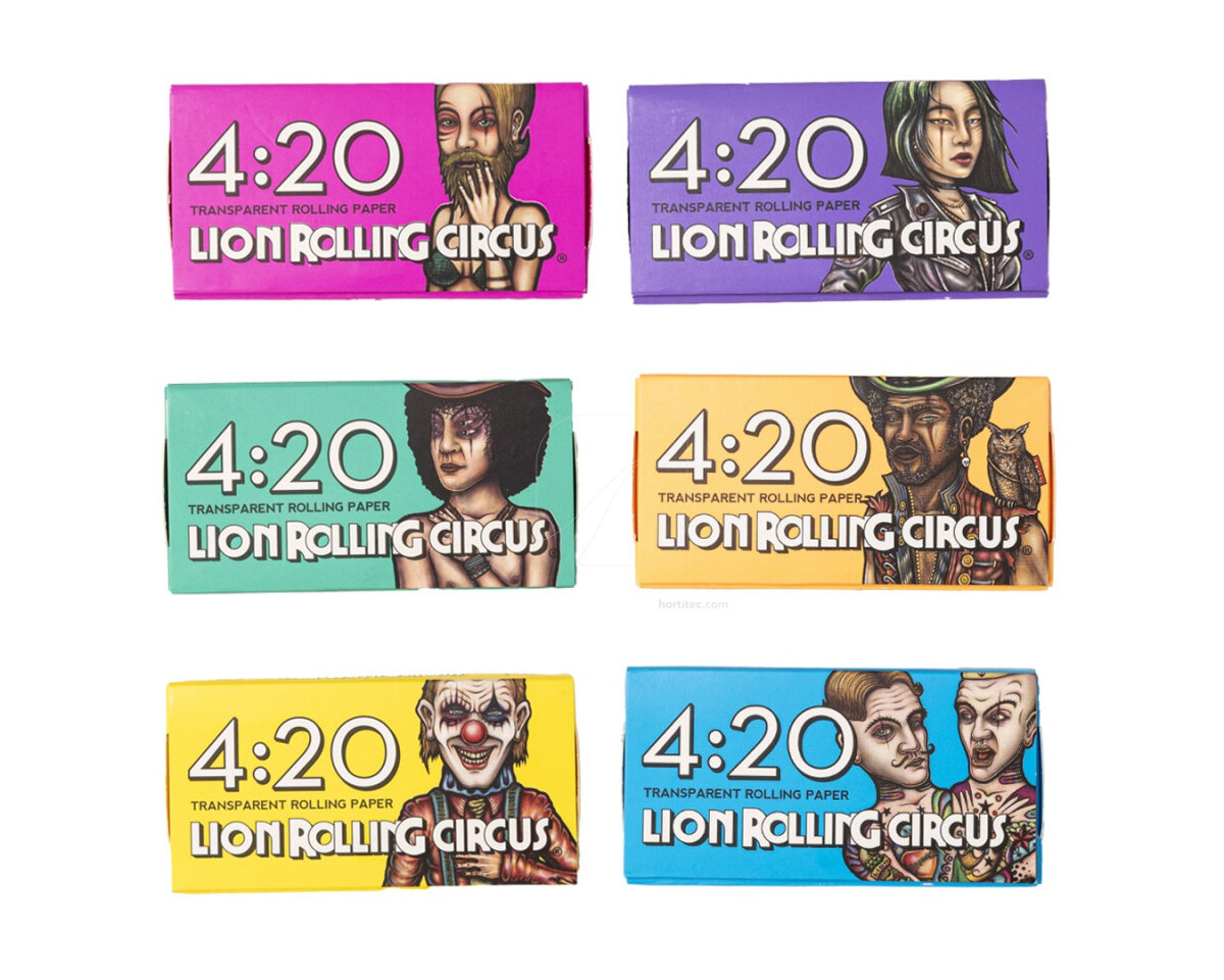 Papel transparente 420 (12 uds) llion rolling circus