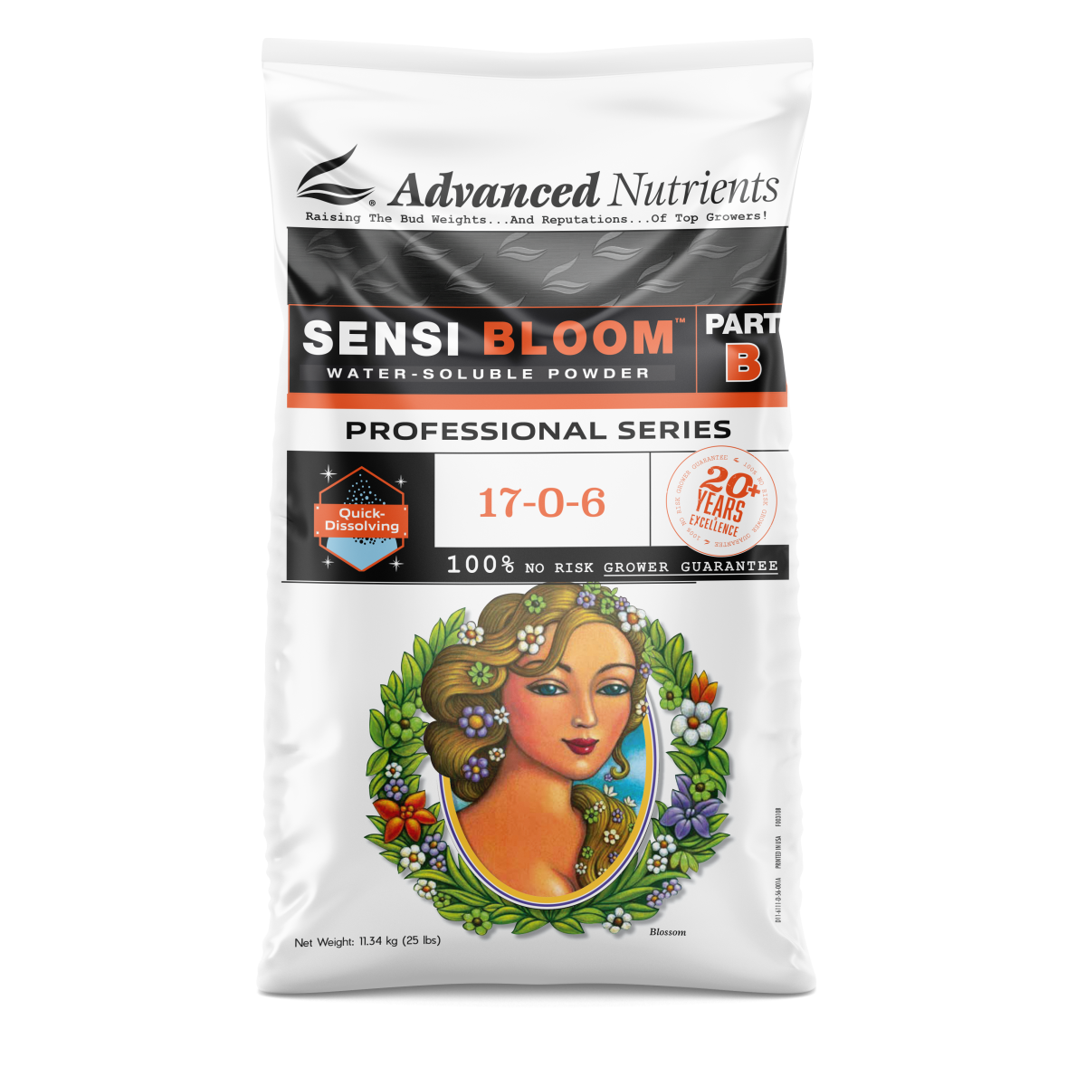 Wsp sensi bloom b pro 500g advanced nutrients