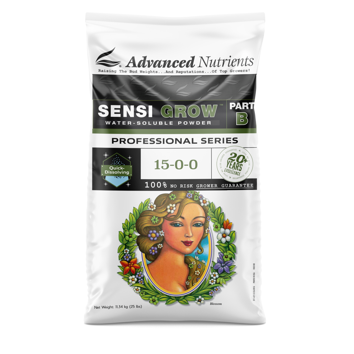 Wsp sensi grow b pro 10 kg advanced nutrients